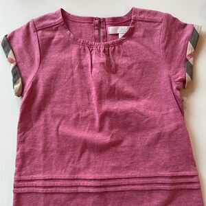 Burberry Girls' Pink Short-Sleeve Top